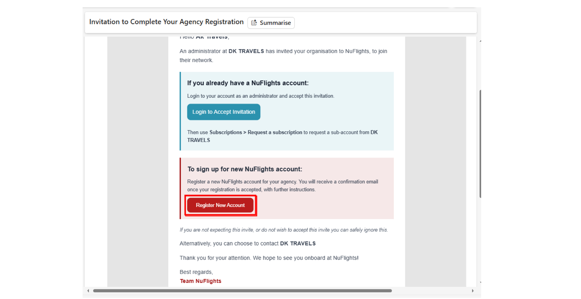 Invite Sub-agency form showing name and email fields