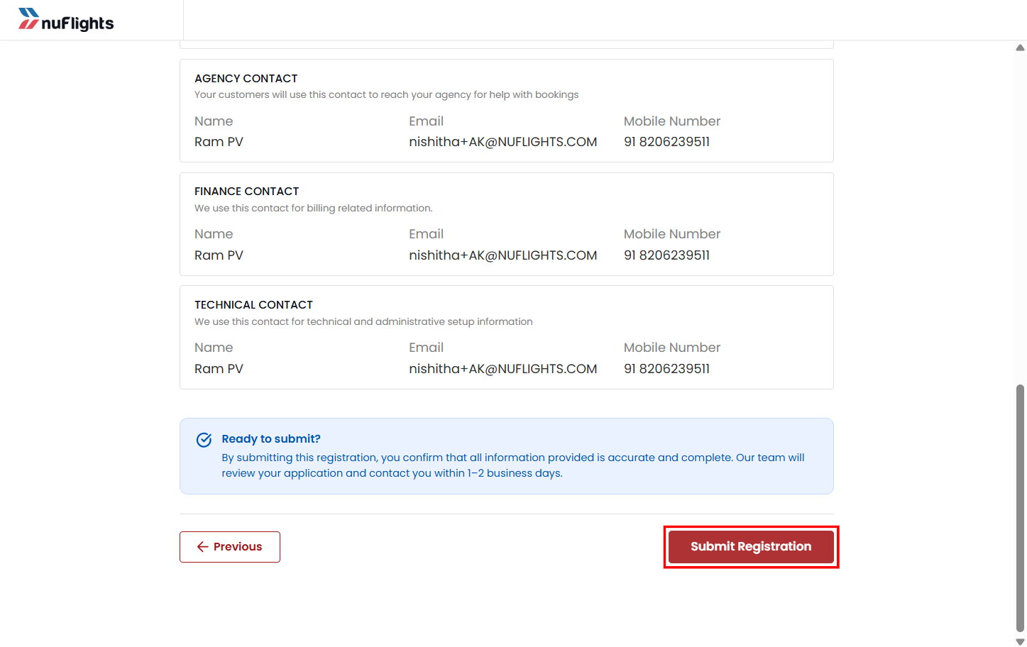 Sub-agency request under review
